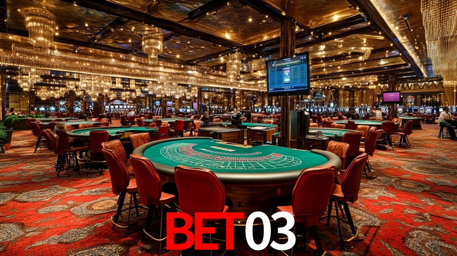 Sinta a adrenalina dos jogos de cassino com BET03