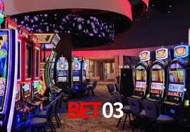 Variedade de jogos na BET03